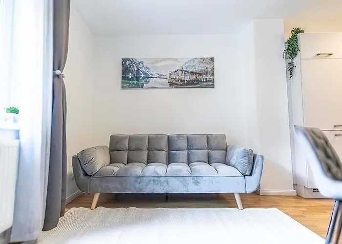 9-min To Center, Comfy 1br And 1lr With Balcony * Viyana