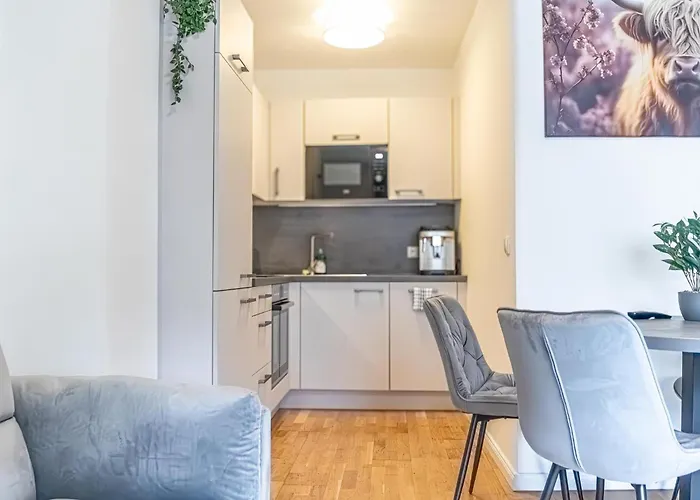 9-min To Center, Comfy 1br And 1lr With Balcony * Viyana